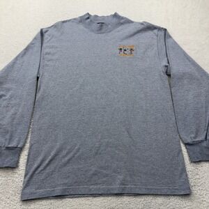 VTG Signal Sports 90s Mens XL Gray Long Sleeve T Shirt We Be Jammin Newport RI